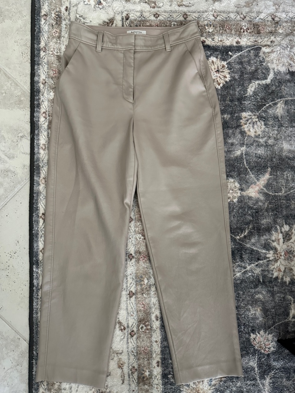 Aritzia Babaton Faux Leather Pants